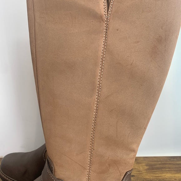 LUKEES by MUK LUKS Spike Aspen Brown Tonal
Tall Fashion Boot Size 7 New with Tag - Picture 7 of 13